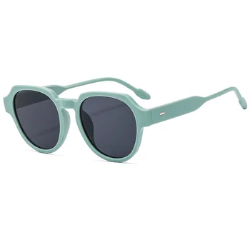 Klasicni Ovalni Sunčane naočale Ženske Modne Marke Dizajnerske Nakit sa zakovicama Nijanse UV400 Gospodo Trend Sunčane Naočale boje Badema oraha