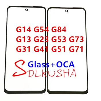 10 kom. Prijenosni LCD Zaslon osjetljiv Na Dodir Prednji, Vanjski Stakleni Objektiv Za Motorola Moto G14 G54 G84 G13 G23 G53 G73 G31 G41 G51 G71
