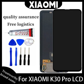100% Muški 6,67 Inča Za Xiaomi Poco F2 Pro LCD zaslona osjetljivog Na Dodir, Digitalizator Zaslona Za Redmi K30 Pro, Prikaz Sklop S Alatima