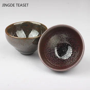 2 kom. / lot, Čajna šalica Dehua Retro Ceramics, osnovna posuda za tea party, kineska keramika, Pribor za čaj posuđa Single Master cup Cup