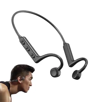 2023 Bežične Bluetooth Slušalice s Koštane Vodljivosti Sport TW S Mikrofonom S Шейным Ободком Slušna Pomagala Slušalice za telefoniranje bez korištenja ruku Sa Mikrofonom