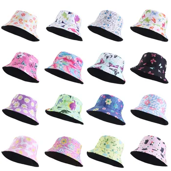 2023 Novi hat-bob po cijeloj površini leptir, Koreanska verzija, kape-viziri, Dva muška i ženska svakodnevni Ribarsko kapu, пригодная za čarape
