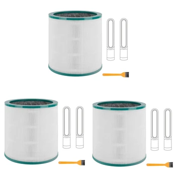 3-Struki filter uložak pročistača zraka za Dyson Tp00 Tp02 Tp03 Tower Pročisćavač Pure Cool Link