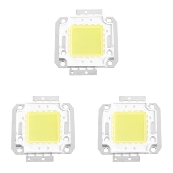 3X Kvadratni oblik Bijela lampa dc COB SMD led modul sa čipom 30-36 U 20 W