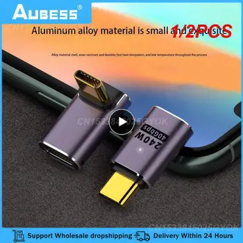 Adapter USB Type C kapacitetom od 240 W, utičnica USB4 Type C brzinom od 40 Gbit/s za Thunderbolt s podrškom za brzo punjenje 240 W, 8 pri 60 Hz.