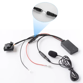 Auto bežični аудиоадаптер Bluetooth mikrofon hands-free, usb kabel, AUX MFD2 RNS2 na 18 kontakata za Touareg Golf