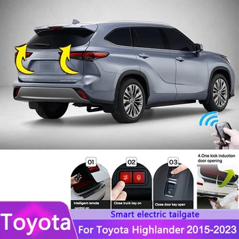 Auto Lift prtljažnika s električnim pogonom, Stražnja vrata s električnim upravljanjem za Toyota Highlander 2015-2023, Automatski pogon stražnjih vrata