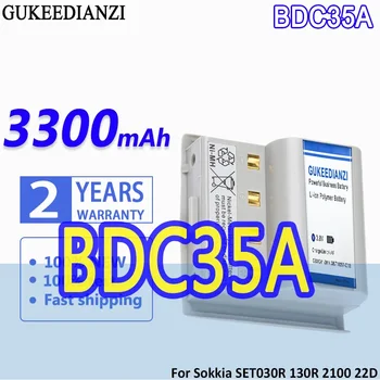 Baterija GUKEEDIANZI velikog Kapaciteta BDC35A 3300 mah Baterije Za Digitalne Sokkia SET030R 130R 2100 22D