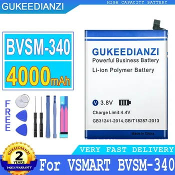 Baterija Mobilnog telefona GUKEEDIANZI, Baterija velike snage, za VSMART BVSM340, 4000 mah