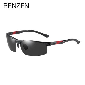BENZEN Polarizirane Sunčane Naočale Gospodo Al-Mg Sunčane naočale Za Muškarce-Vozača Naočale Za Vožnju Sportske Naočale Eyewear 9521