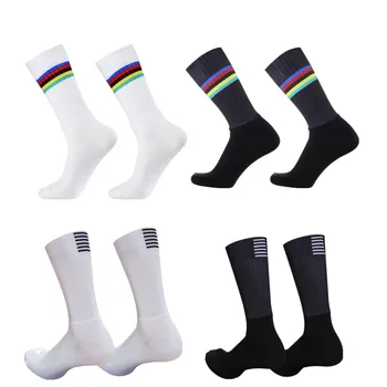 Biciklističke Nove čarape Pro Team Aero, neklizajući Silikonske čarape za шоссейного bicikla, Muške sportske čarape Calcetines Ciclismo