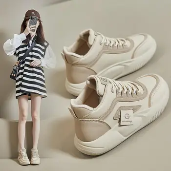 Bijele cipele, Novo jeseni 2023, hong kong stil, Studentski tenisice u korejskom stilu, Ženska sportska moda cipele Ins