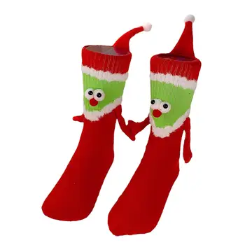 Božićne čarape iz ruke u ruku, ženske zimske modne čarape do ankles premium klase za trčanje šetnje, kupovinu na ulici, kampiranje