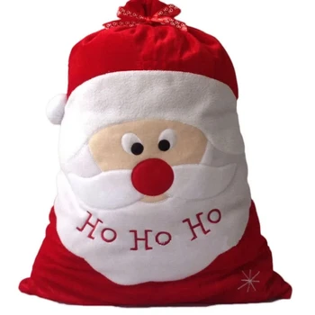 Božićni Ukras Santa Veliku Torbu Čarapa Veliki Poklon paketi Ho-HO, Božić, Djed Mraz Božićne Darove Besplatna Dostava