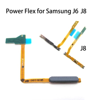 Fleksibilan kabel za napajanje sklop za Samsung Galaxy J6 J600F J8 J810F Rezervni dijelovi za popravak konektora