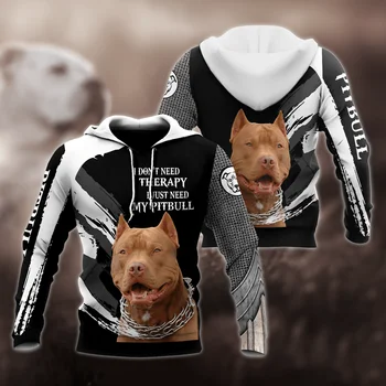 Izravna dostava Love Pitbull Dog S 3D Ispis Po Cijelom Tijelu Muška Jesenski Majica Unisex Casual Pulover Ulica Jakna Sport Odijela DK250