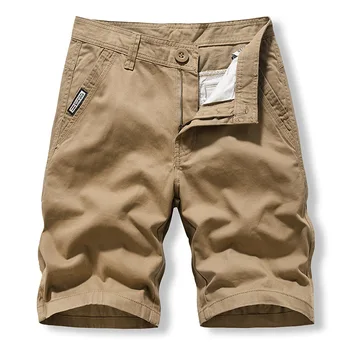 Kvalitetne Nove svakodnevne kratke hlače za muškarce 2023, Ljetne hlače-teretni od čistog pamuka, sportske hlače za muškarce