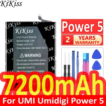 Moćna baterija KiKiss kapaciteta 7200 mah Power5 za baterije mobilnog telefona Umidigi Power 5