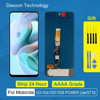 OLED Za Motorola Moto G31 G41 G71 G8 POWER Lite G71S s g52 G82 Edge 30 LCD zaslon osjetljiv Na Dodir Digiziter Sklop Zamjena