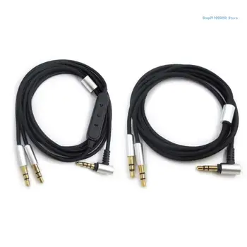 Prijenosni kabel za slušalice, Aux C5AB, pozlaćen kabel za slušalice Denon AH-D7100 7200 D600 D9200 5200