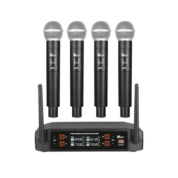 Senmi R08 4 Ručni dinamičke bežični mikrofon Bežični микрофонная sustav za kućnu karaoke, druženja, zabave