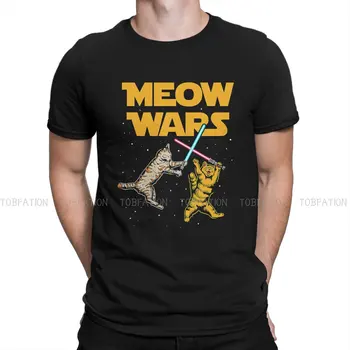 T-shirt Disney Mačka Wars Man Meow Lover Space Laser Moda majica Originalni vanjski odjeća Novi trend
