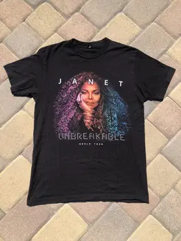 t-shirt janet jackson unbreakable world tour 2015 za odrasle srednje veličine