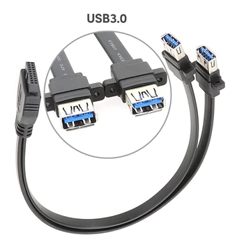 USB produžni kabel, 19-pinski priključak USB za USB3.0, priključak za pretvarač