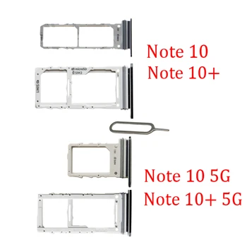 Utor za Ladicu Za SIM kartice Samsung Note 10 Plus 10 + 5G Galaxy Note 10 + Originalni SIM Chip Micro SD Držač Police Za sd Adapter