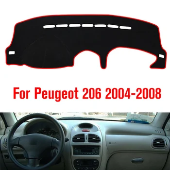 Za Peugeot 206 2004-2008, jastuk na ploču, štitnik Za sunce, mat za ploče, pribor za tepih