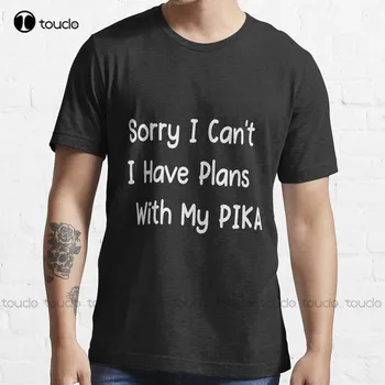 Zabavna majica Sorry I can ' T I Have Planovi With My Pika Na Uskrs, Muške Majice kratkih rukava i digitalni tisak, t-Shirt Xs-5Xl