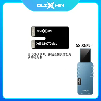 Тестирующий Kabel LCD zaslona Za TECNO Infinix X624 X626 X650 X680 X688B Alat Za Provjeru Funkcije Osd prikaza Za korištenje u Tester DLZXWIN S800
